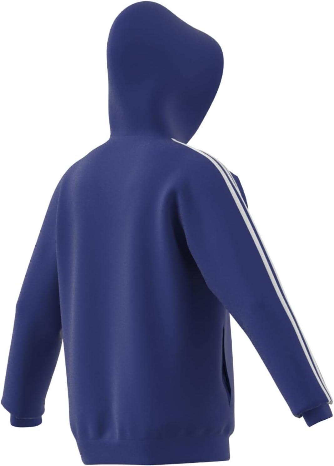 image:imageadidas mens Essentials Fleece 3stripes FullzipSemi Lucid Blue