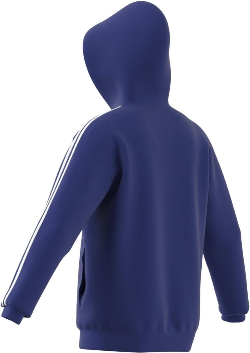 image:imageadidas mens Essentials Fleece 3stripes FullzipSemi Lucid Blue