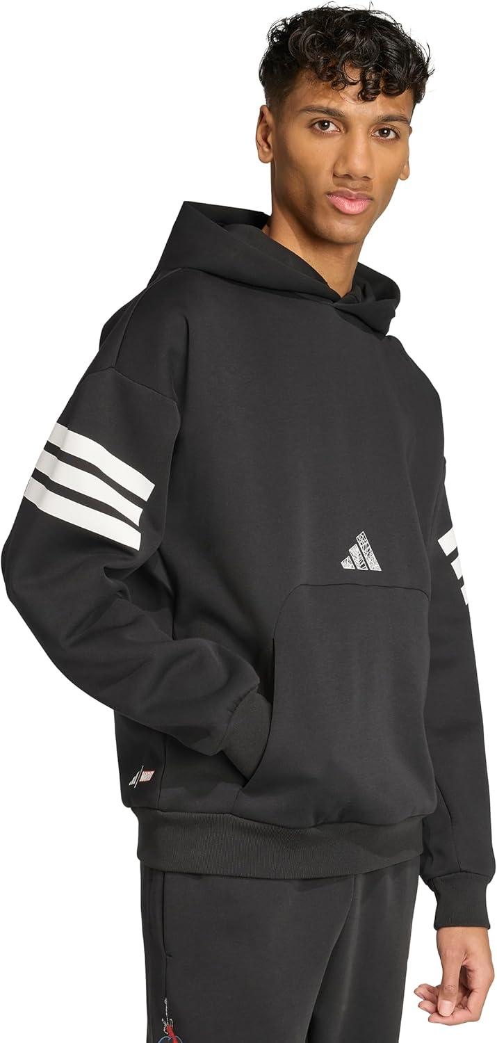 image:imageadidas mens Marvel HoodieSpidermanBlack