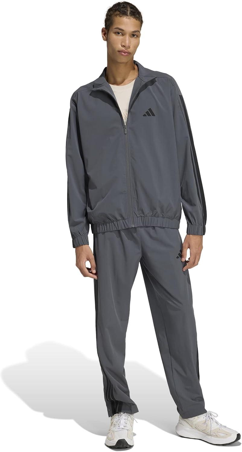 image:imageadidas mens Tricot Woven Track TopGrey