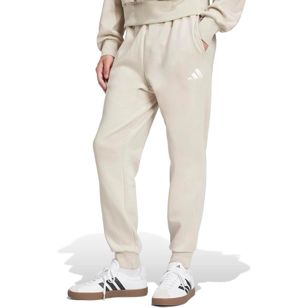 image:imageadidas Mens Essentials Feel Cozy Fleece PantsWonder AluminaWhite