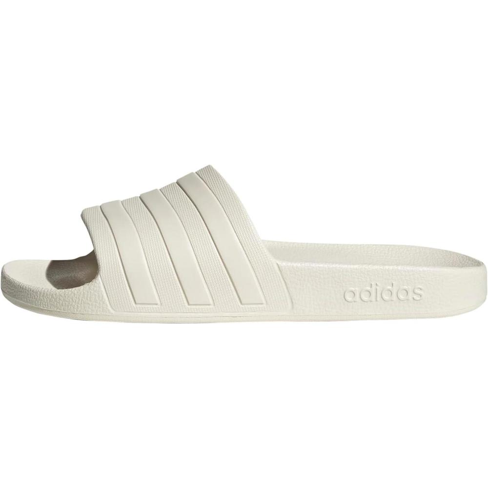 image:imageadidas Womens Adilette Aqua Slide SandalsOff WhiteOff WhiteOff White