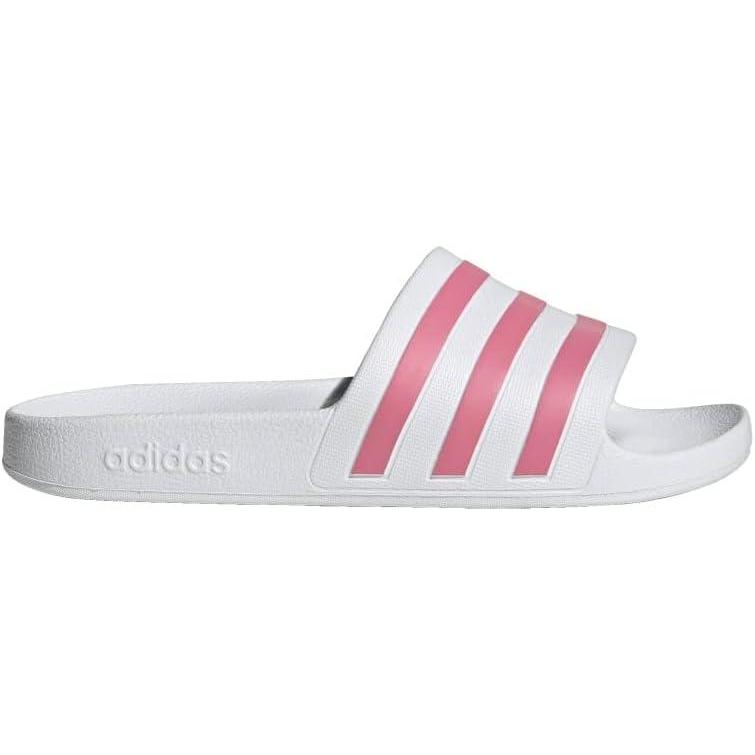 image:imageadidas Womens Adilette Aqua Slide SandalsWhiteRose ToneWhite