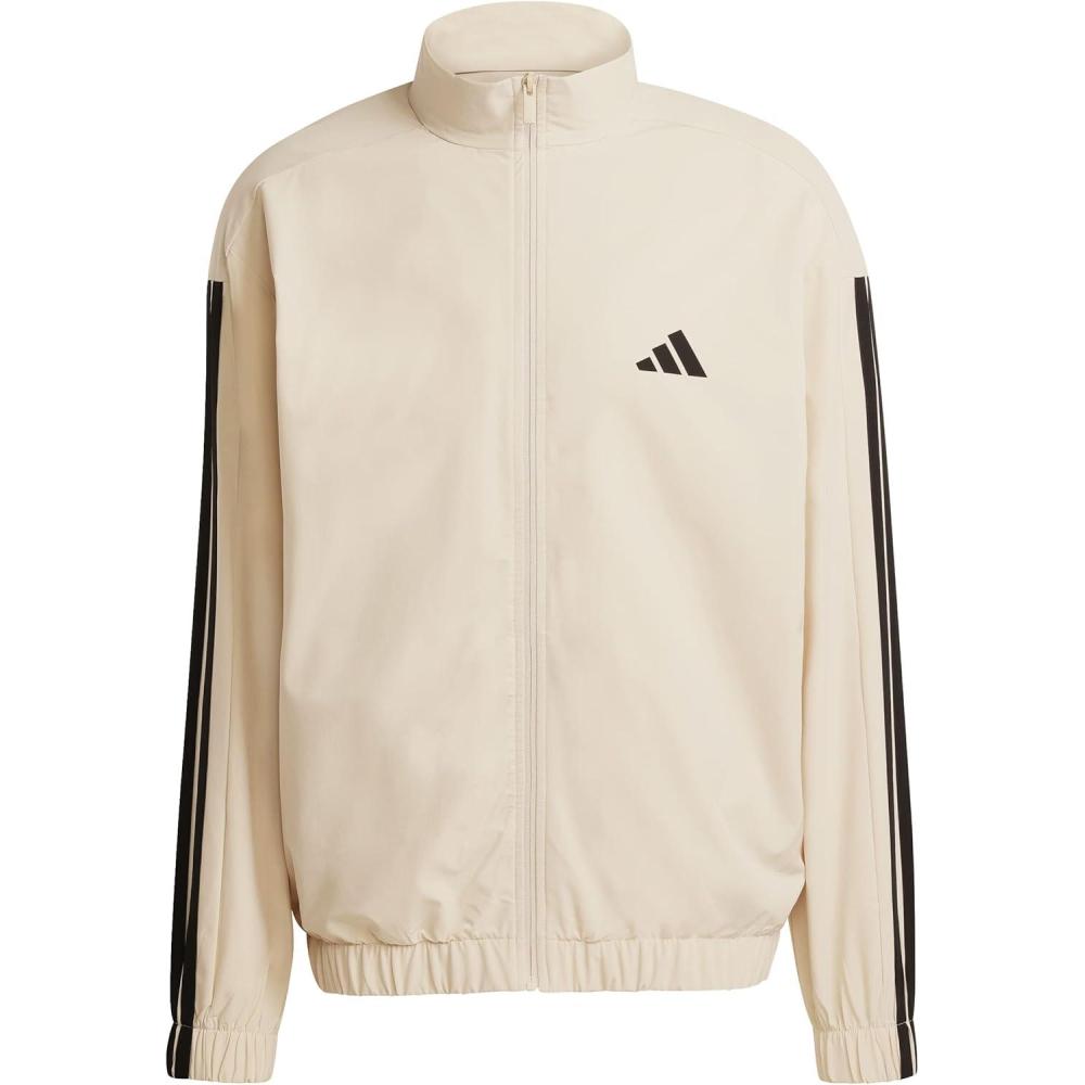 image:imageadidas mens Tricot Woven Track TopCrystal Linen