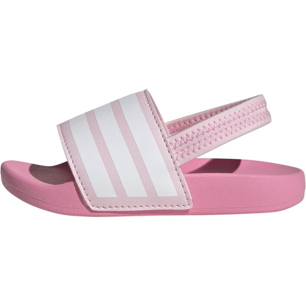 image:imageadidas unisexbaby Adilette EstrapClear PinkWhiteBliss Pink