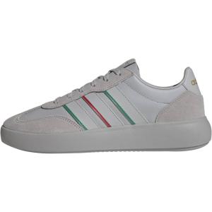 adidas Men’s Barreda Decode Shoe(Grey/Pure Ruby/Court Green)