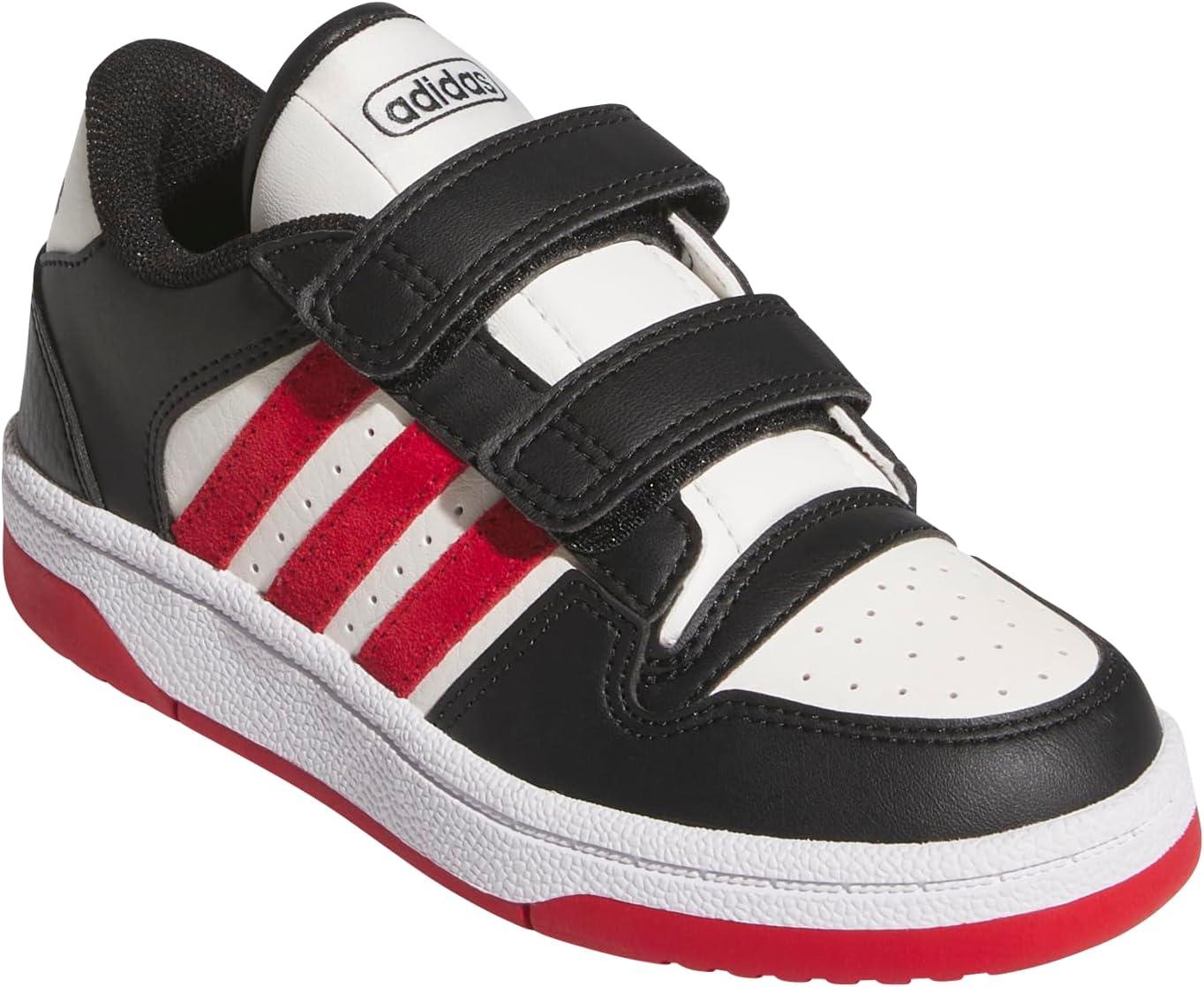 image:imageAdidas UnisexChild Break Start Hook amp LoopBlackTeam Power RedWhite