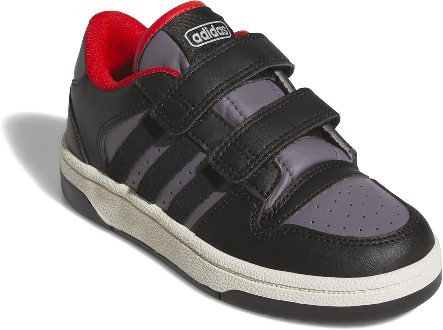 image:imageAdidas UnisexChild Break Start Hook amp LoopBlackTrace GreyOff White