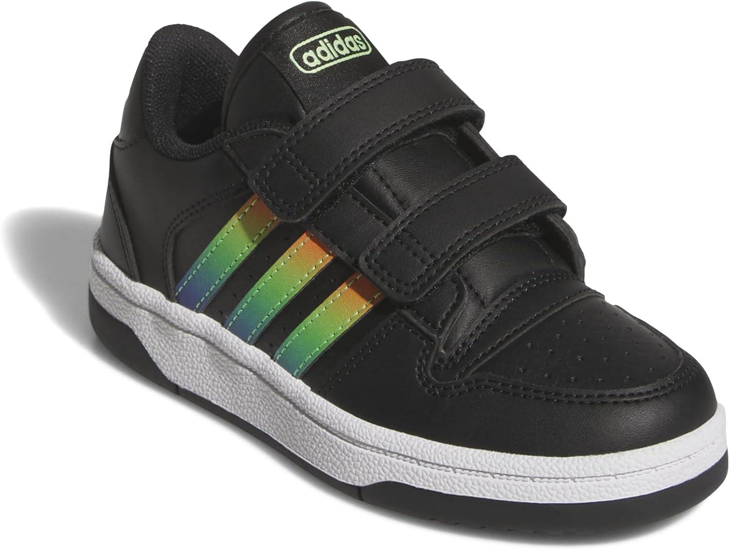 image:imageAdidas UnisexChild Break Start Hook amp LoopBlackYellowBlue Burst