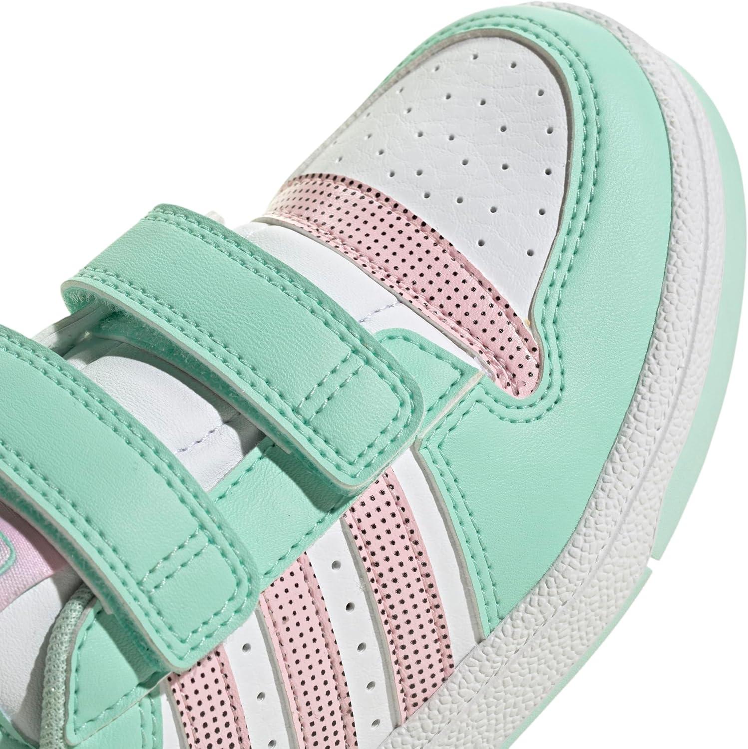 image:imageAdidas UnisexChild Break Start Hook amp LoopClear MintClear PinkWhite