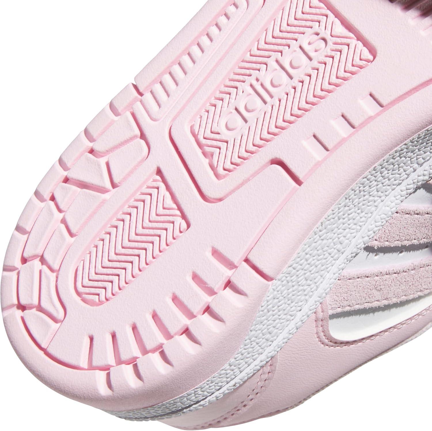 image:imageAdidas UnisexChild Break Start Hook amp LoopClear PinkWhiteCloud White