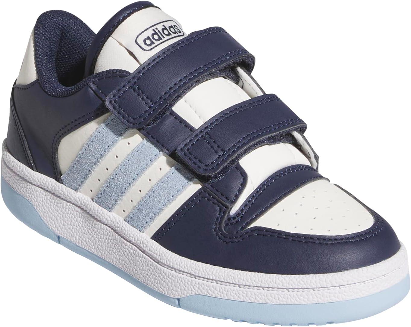image:imageAdidas UnisexChild Break Start Hook amp LoopCollegiate NavyClear SkyWhite