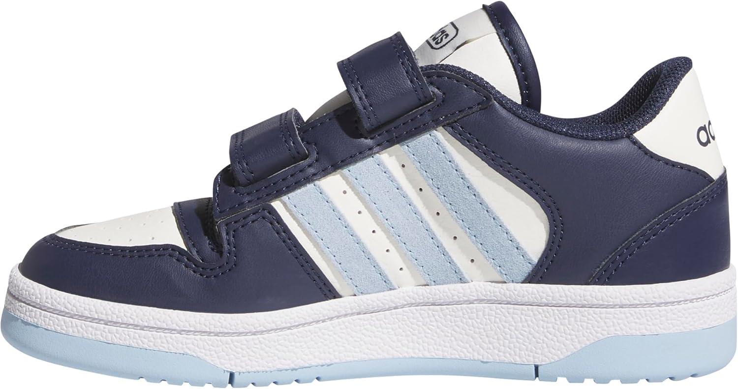 image:imageAdidas UnisexChild Break Start Hook amp LoopCollegiate NavyClear SkyWhite