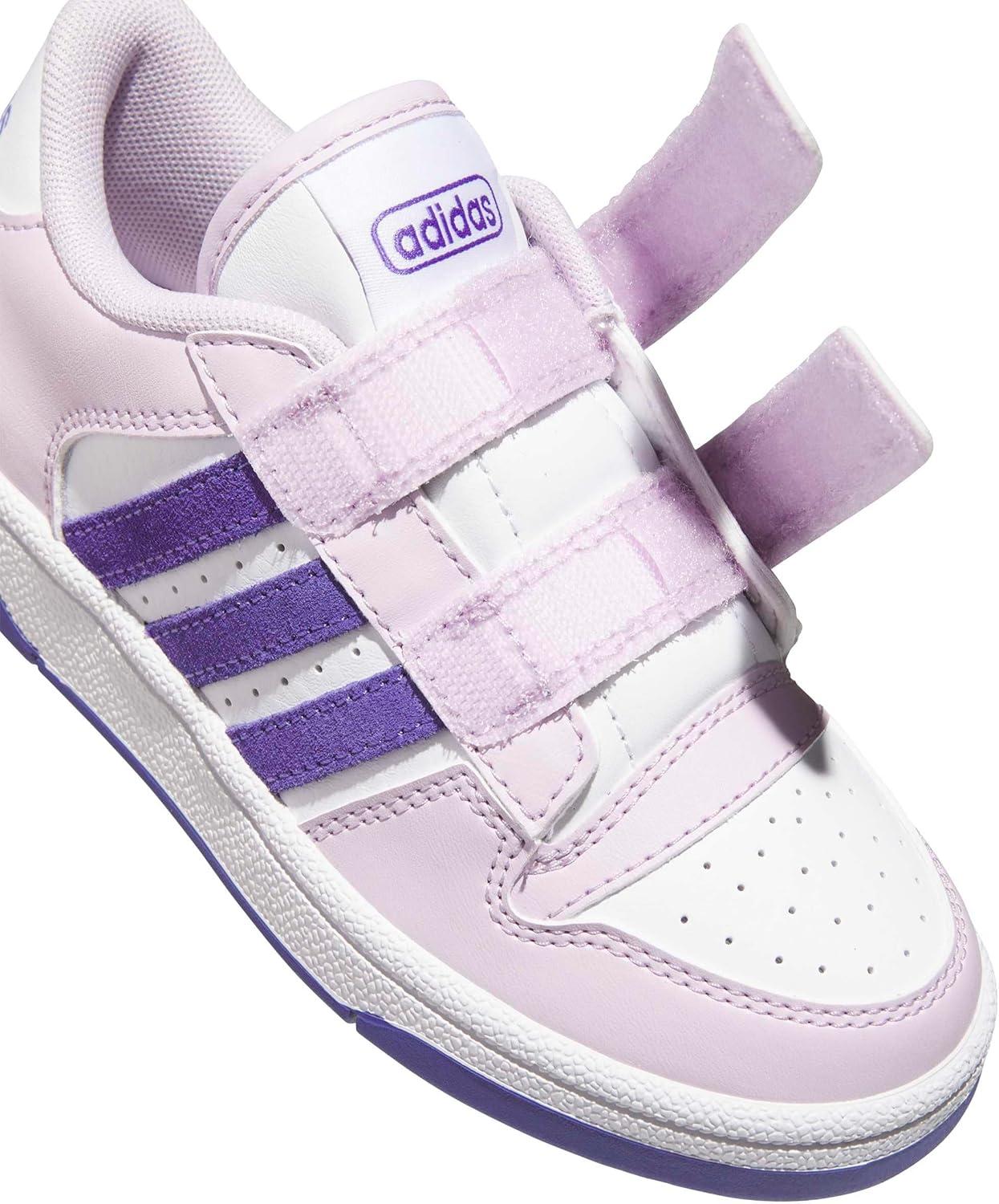 image:imageAdidas UnisexChild Break Start Hook amp LoopIce LavenderWhiteWhite