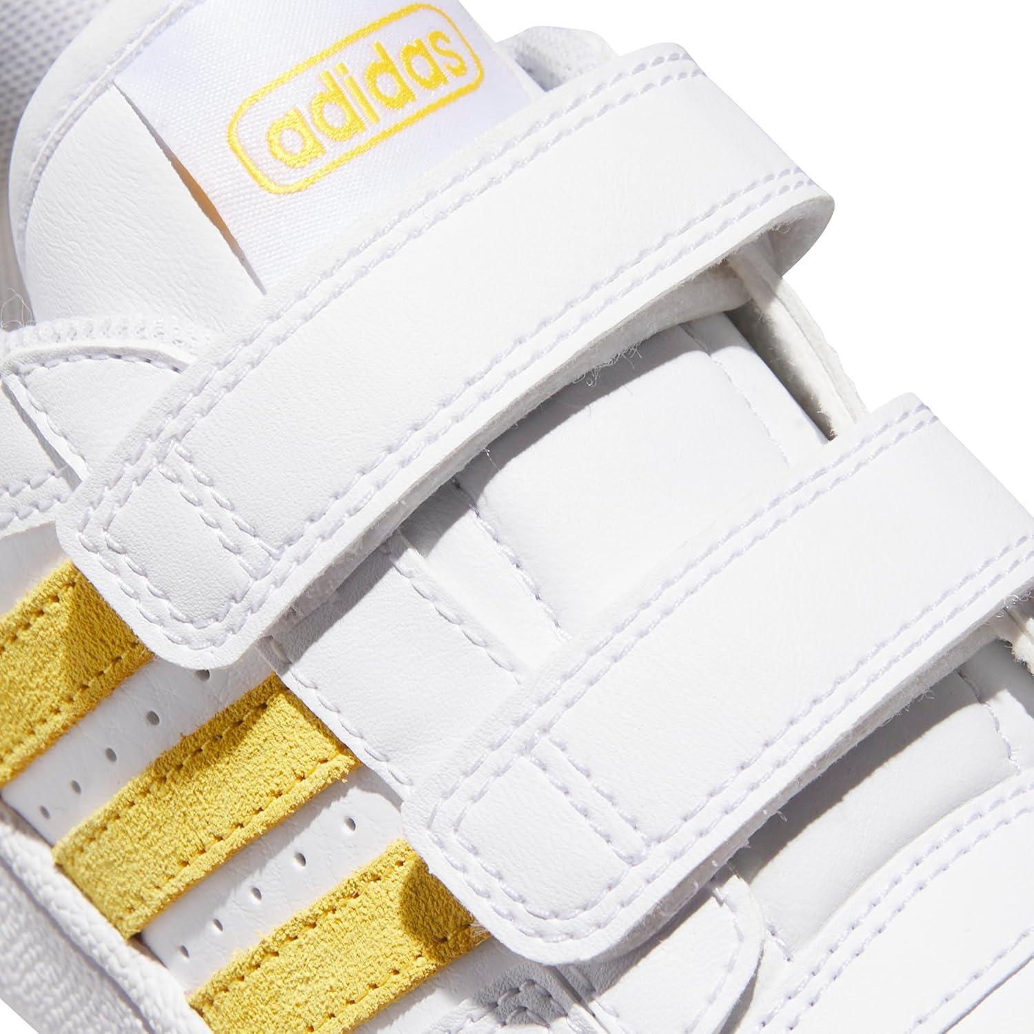 image:imageAdidas UnisexChild Break Start Hook amp LoopWhiteBold GoldWhite