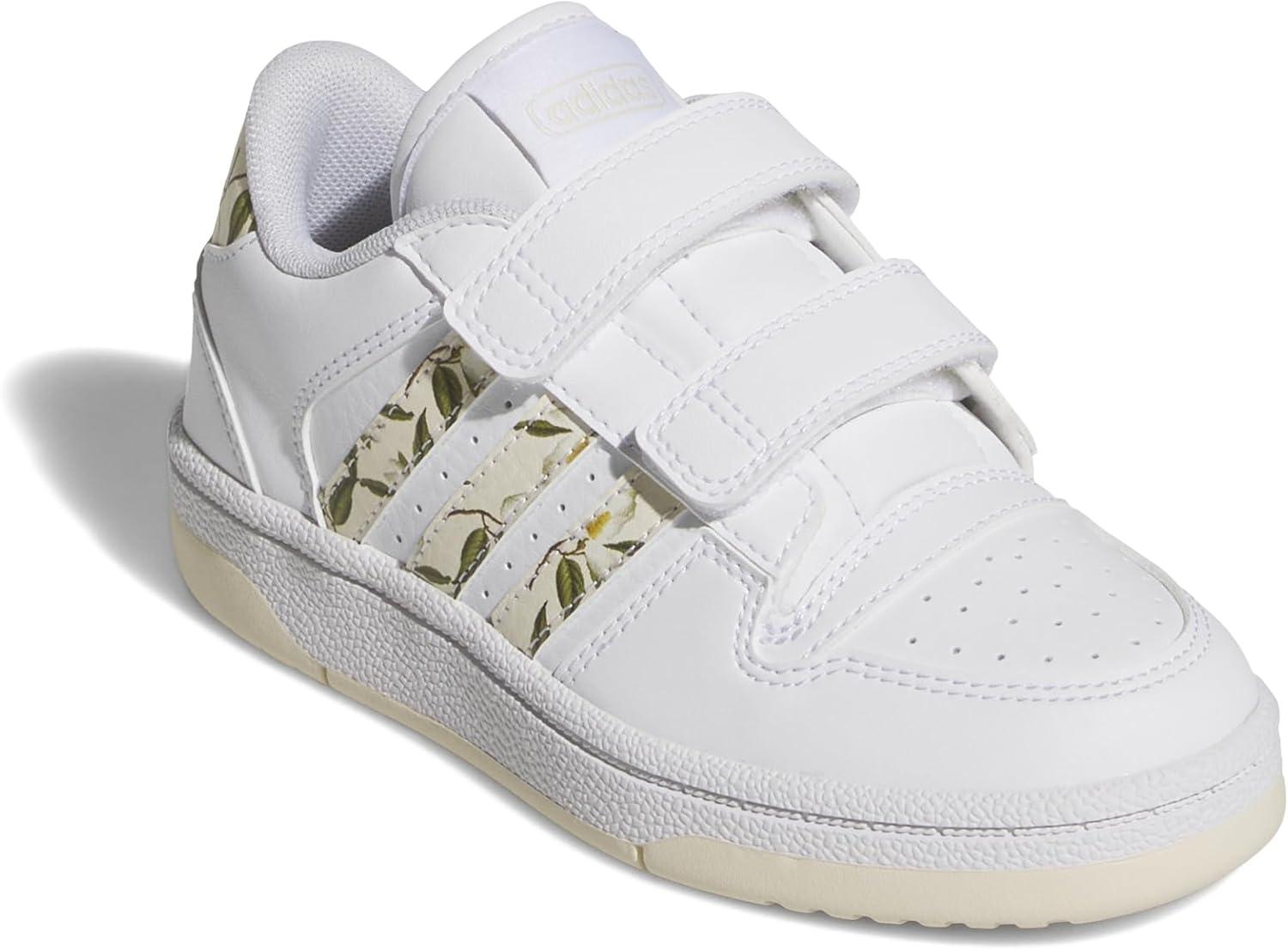 image:imageAdidas UnisexChild Break Start Hook amp LoopWhiteCream WhiteWhite