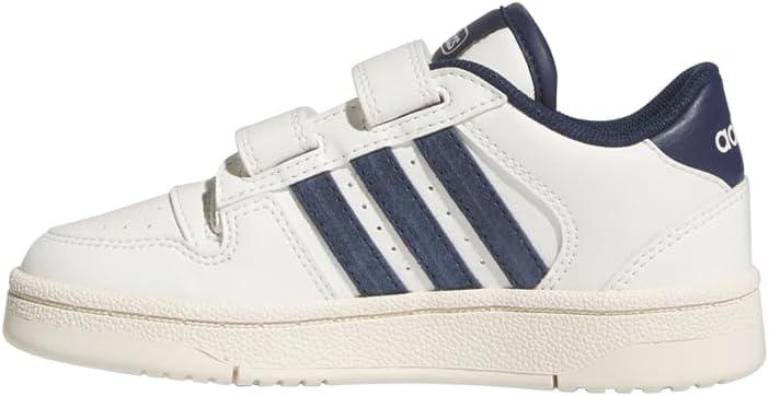 image:imageAdidas UnisexChild Break Start Hook amp LoopWhiteNight IndigoOff White