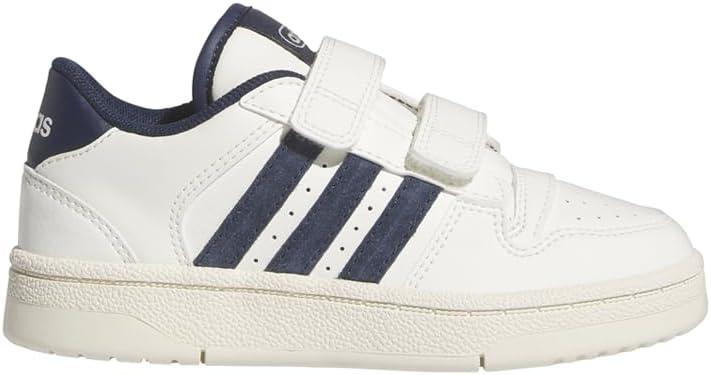 image:imageAdidas UnisexChild Break Start Hook amp LoopWhiteNight IndigoOff White