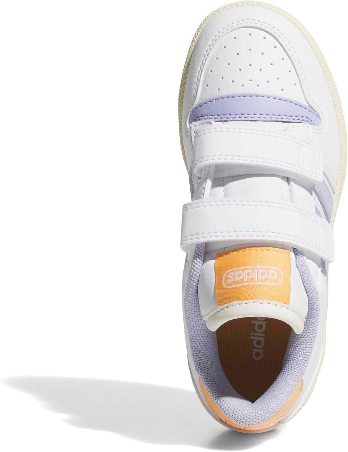 image:imageAdidas UnisexChild Break Start Hook amp LoopWhiteViolet ToneHazy Orange