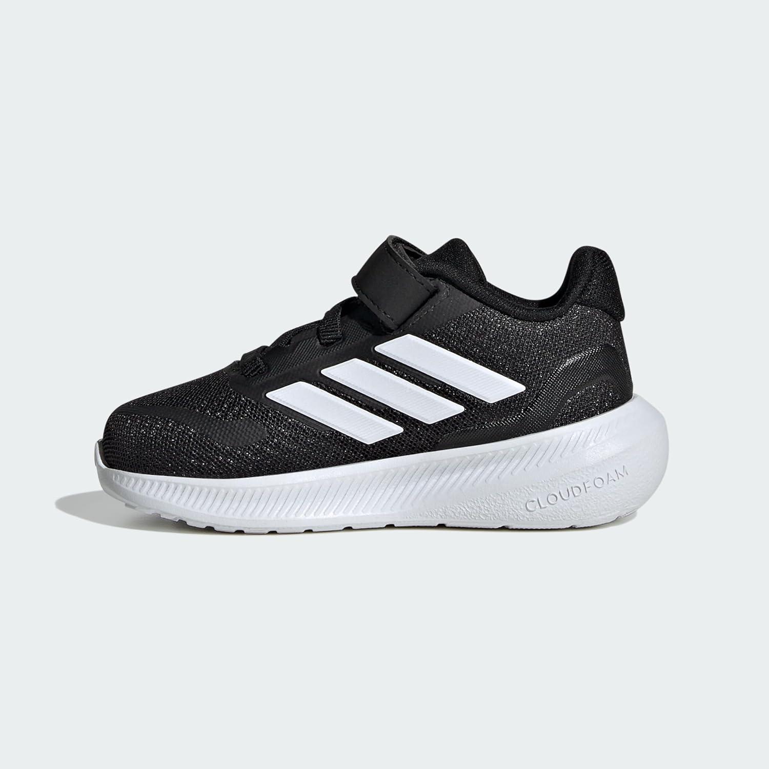 image:imageAdidas UnisexKids Run Falcon 5 BlackWhiteWhite 55K