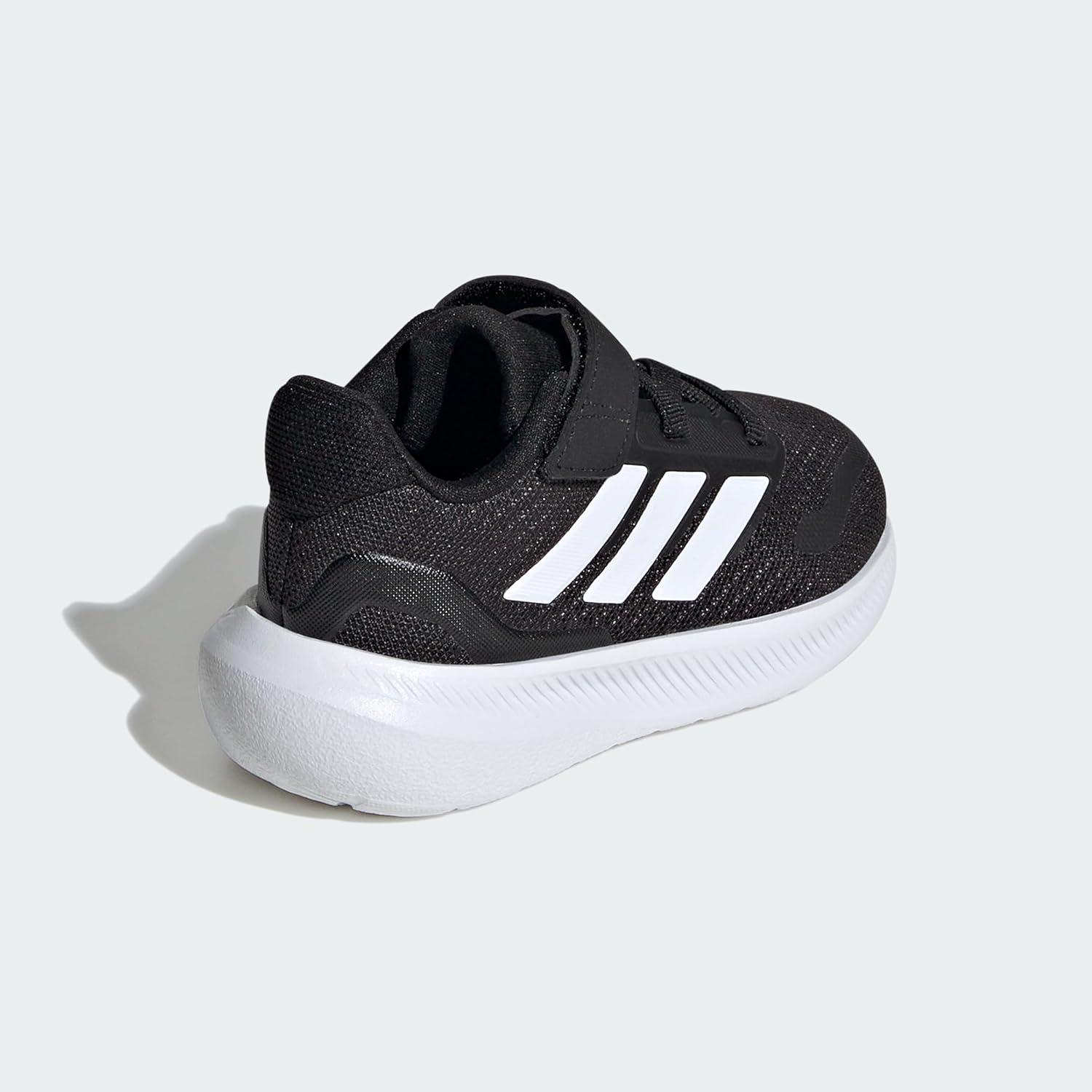 image:imageAdidas UnisexKids Run Falcon 5 BlackWhiteWhite 55K