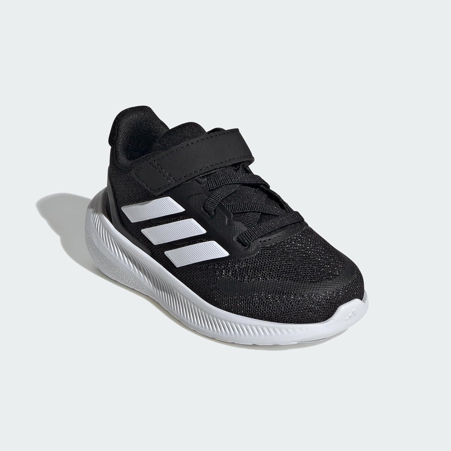 image:imageAdidas UnisexKids Run Falcon 5 BlackWhiteWhite 55K