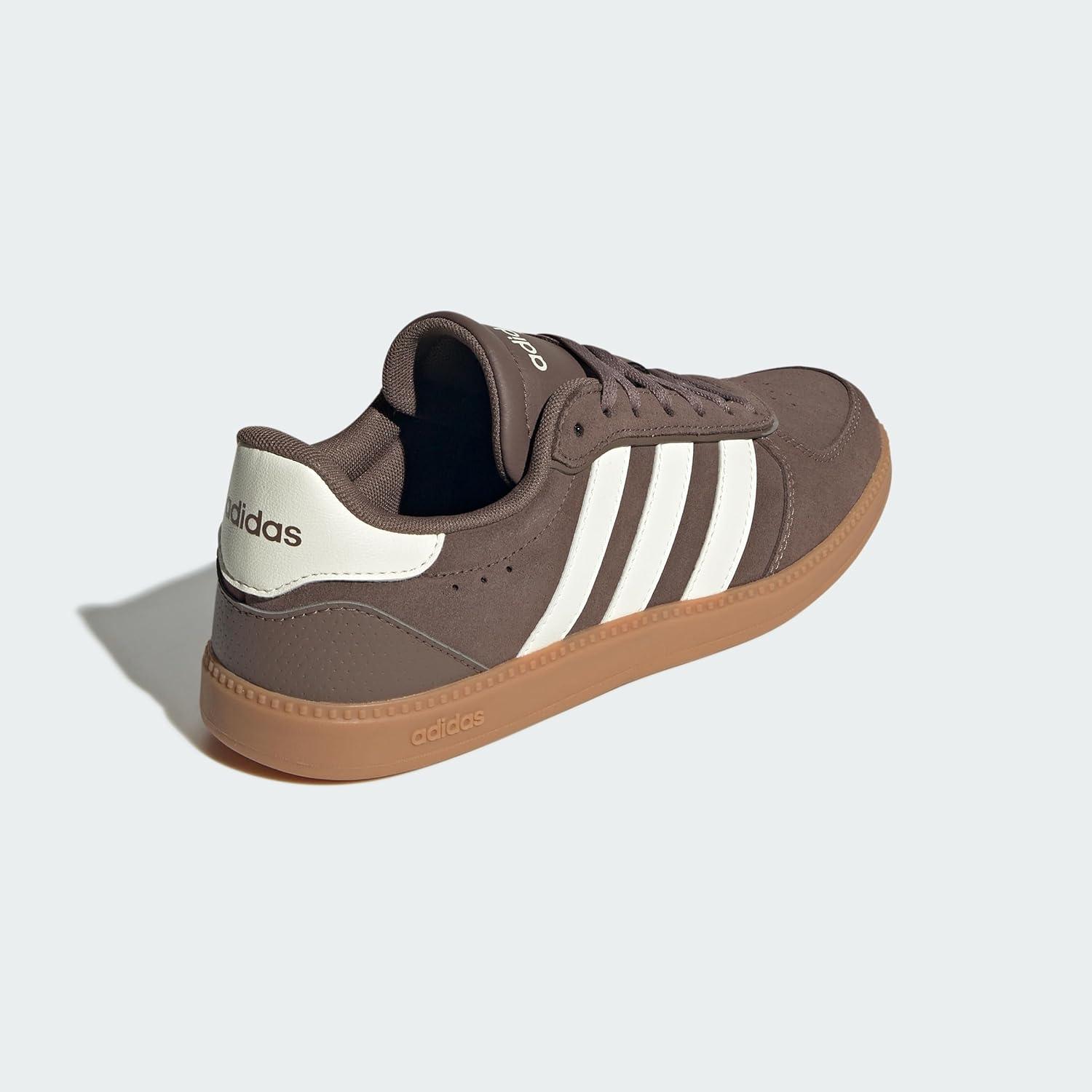 image:imageAdidas Womens Breaknet Sleek SneakersEarth Strata Off White Gum10