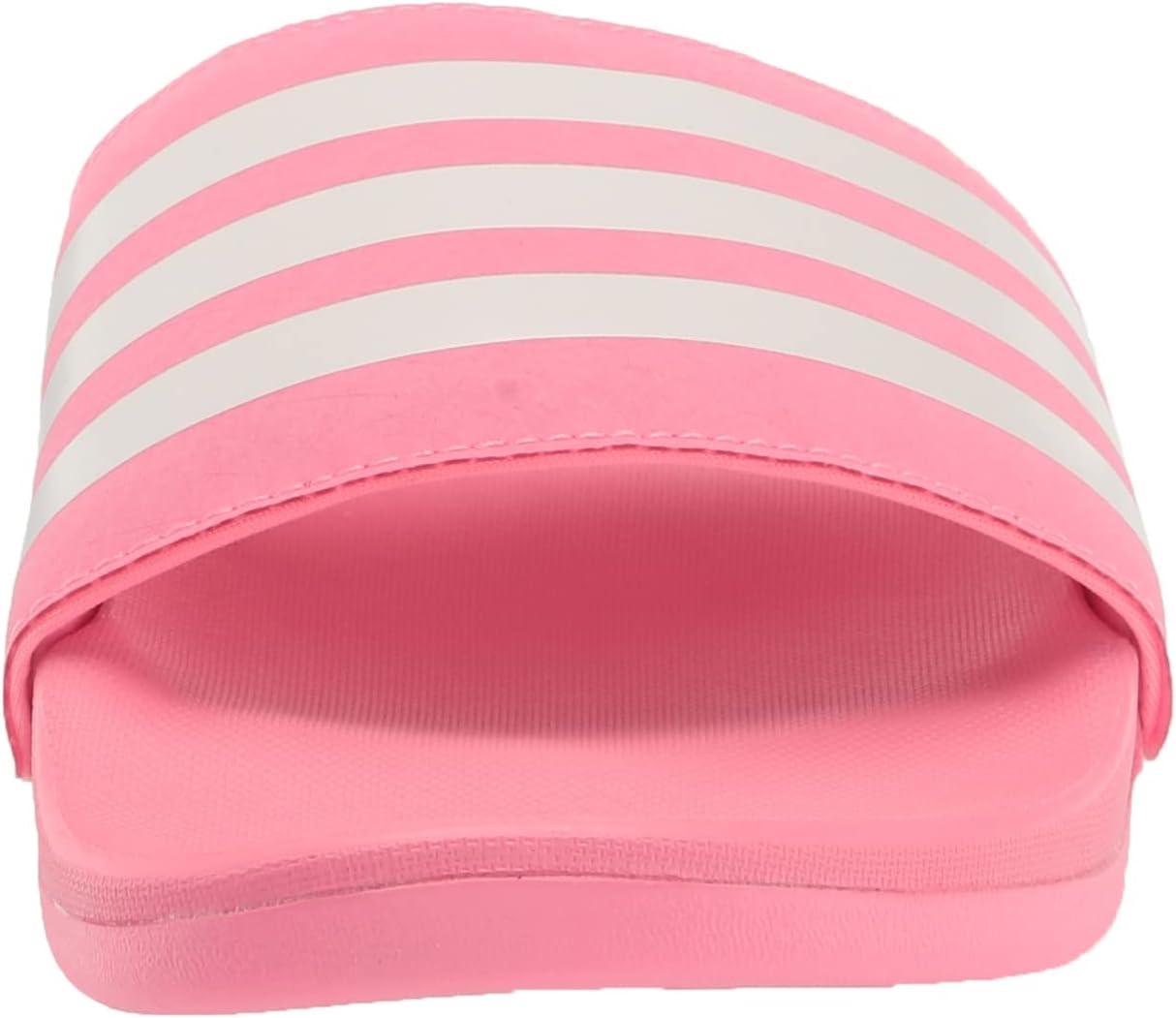 image:imageadidas Boys Adilette Comfort SlidesBeam PinkWhiteBeam Pink