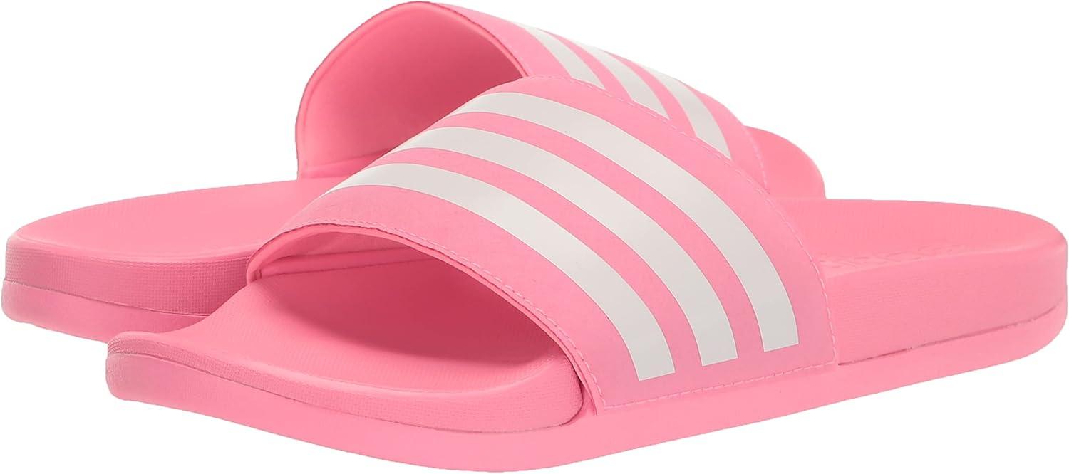 image:imageadidas Boys Adilette Comfort SlidesBeam PinkWhiteBeam Pink