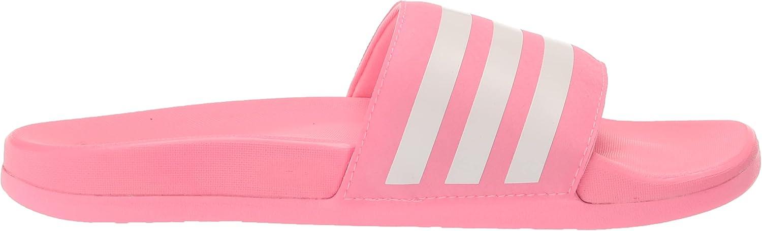 image:imageadidas Boys Adilette Comfort SlidesBeam PinkWhiteBeam Pink