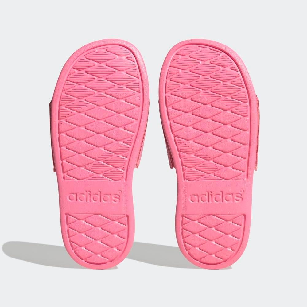 image:imageadidas Boys Adilette Comfort SlidesBeam PinkWhiteBeam Pink