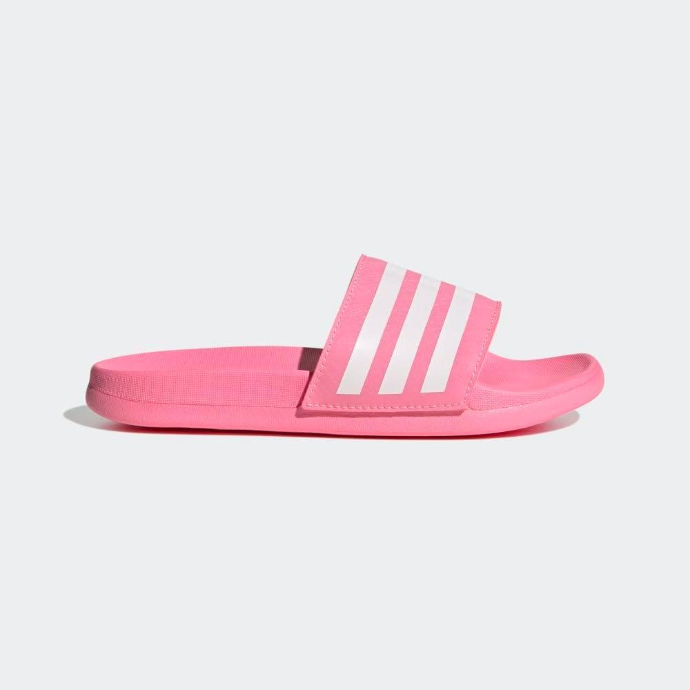 image:imageadidas Boys Adilette Comfort SlidesBeam PinkWhiteBeam Pink