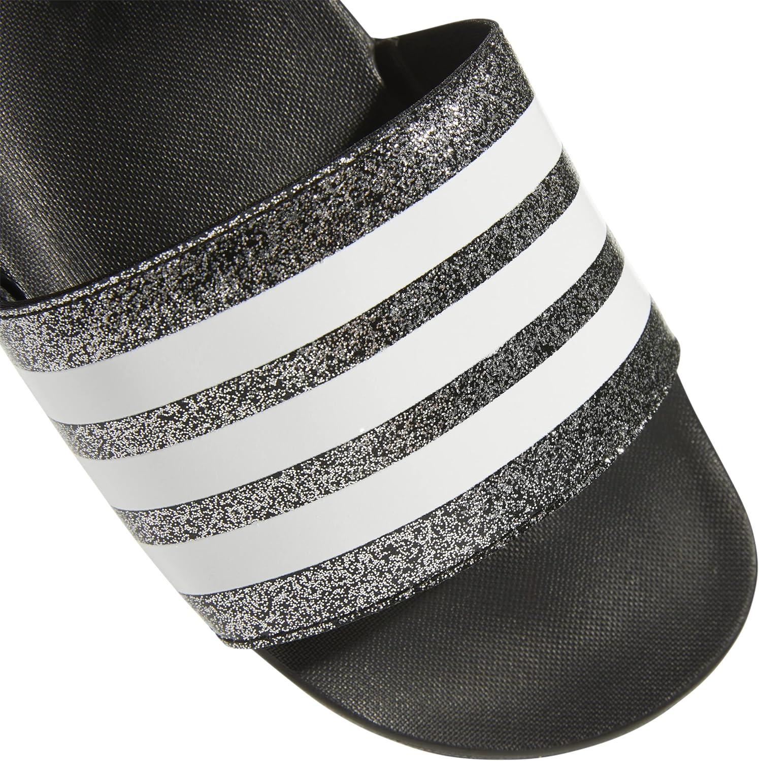 image:imageadidas Boys Adilette Comfort SlidesBlackWhiteBlack