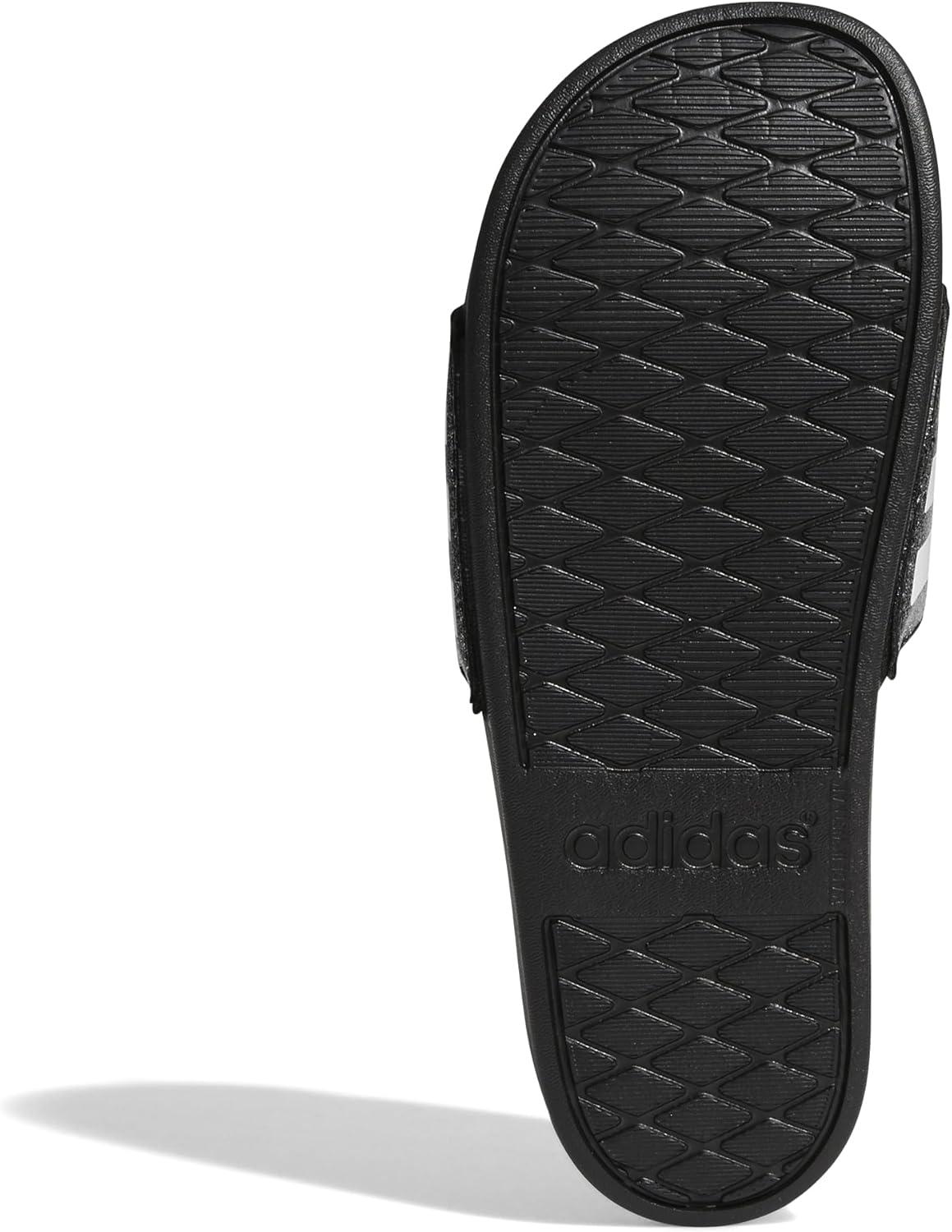 image:imageadidas Boys Adilette Comfort SlidesBlackWhiteBlack