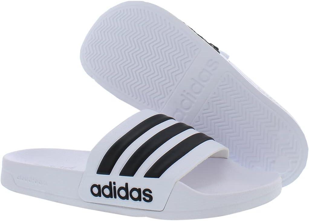 image:imageadidas Mens Adilette Shower SlidesCloud WhiteCore BlackCloud White