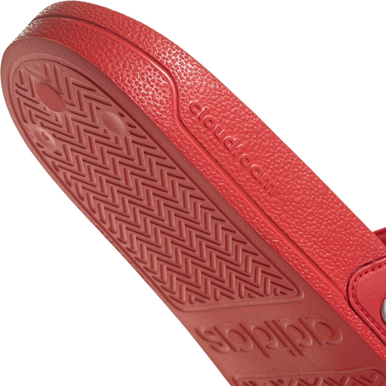 image:imageadidas Mens Adilette Shower SlidesVivid RedWhiteVivid Red