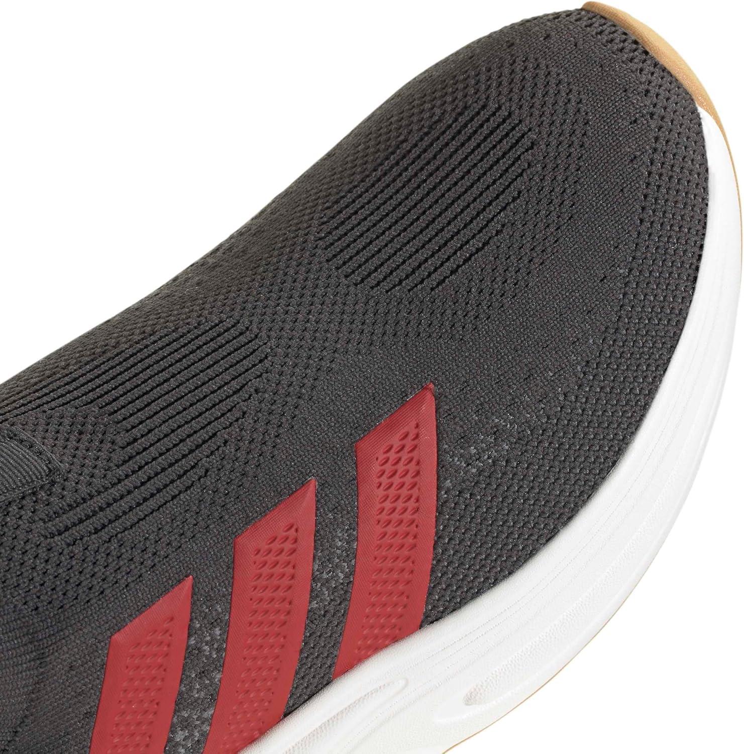 image:imageadidas Mens Cloudfoam Cuxxion SockCarbonBetter ScarletWhite