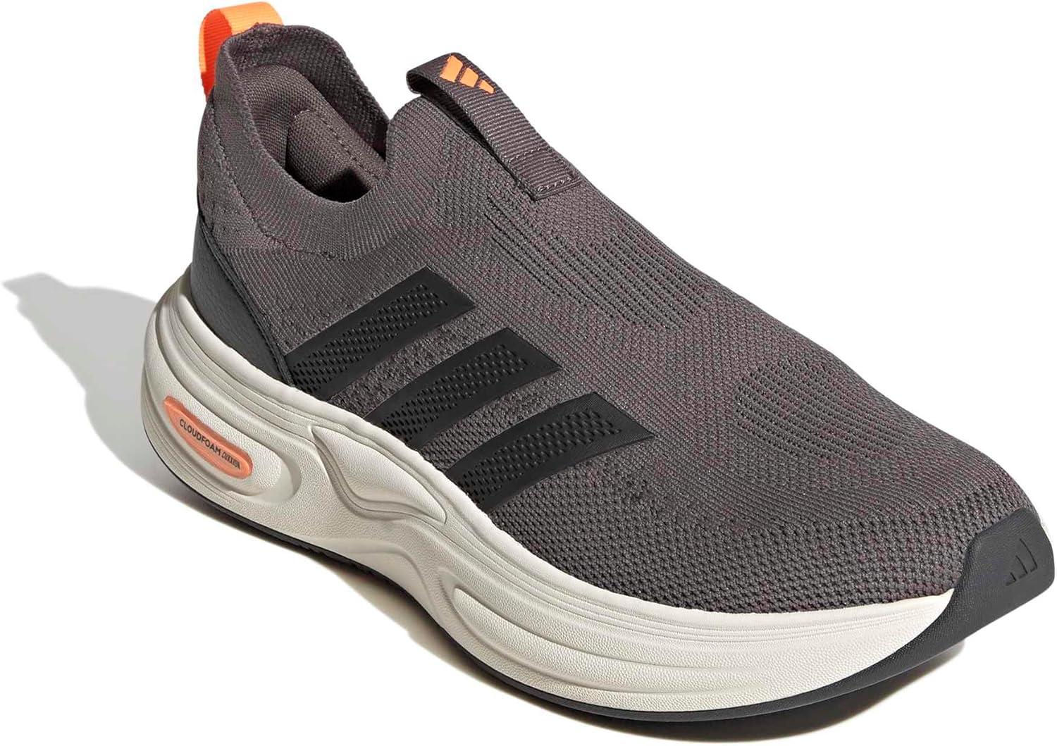 image:imageadidas Mens Cloudfoam Cuxxion SockCharcoalCarbon