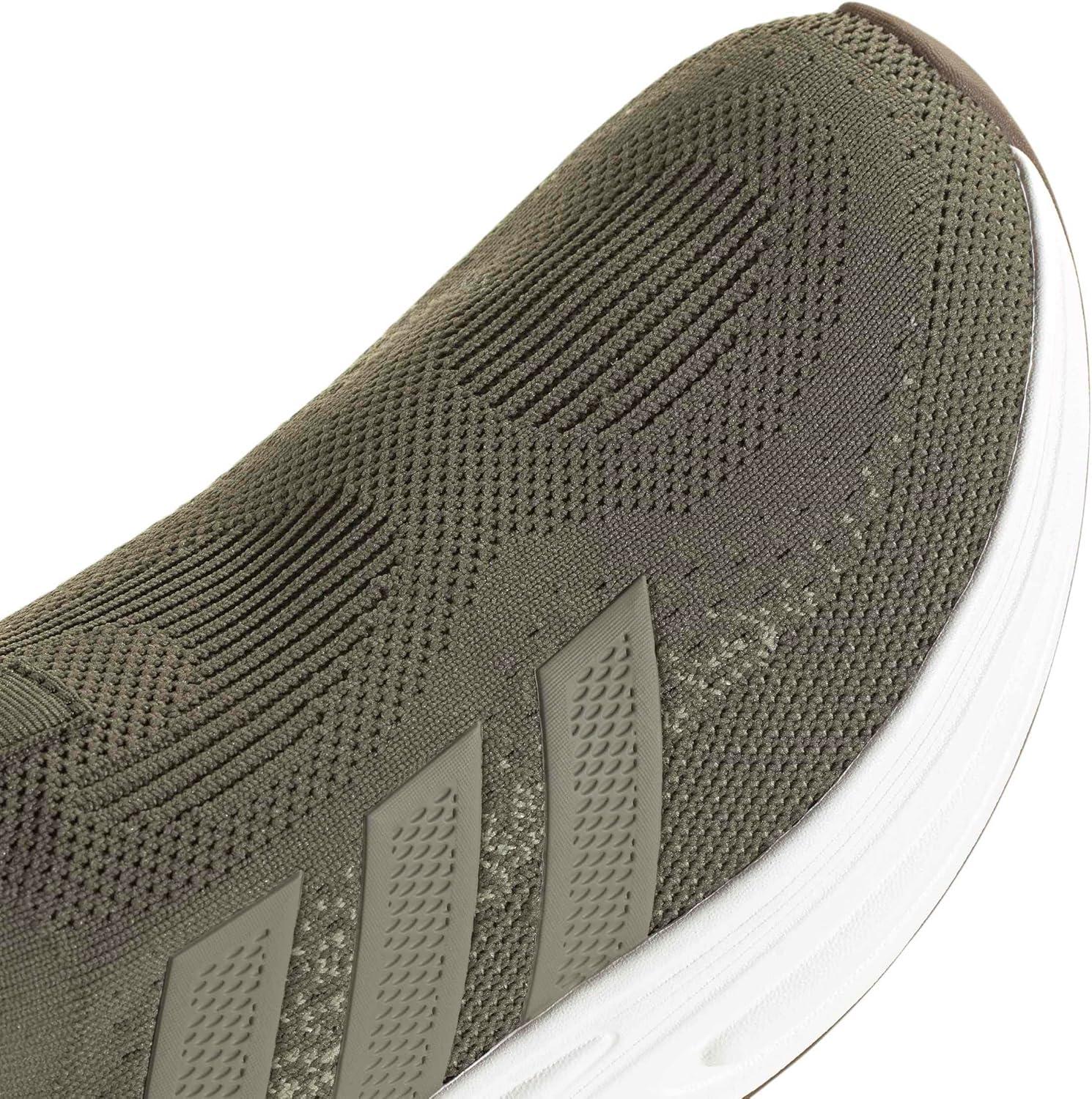 image:imageadidas Mens Cloudfoam Cuxxion SockNight CargoSilver PebbleTent Green