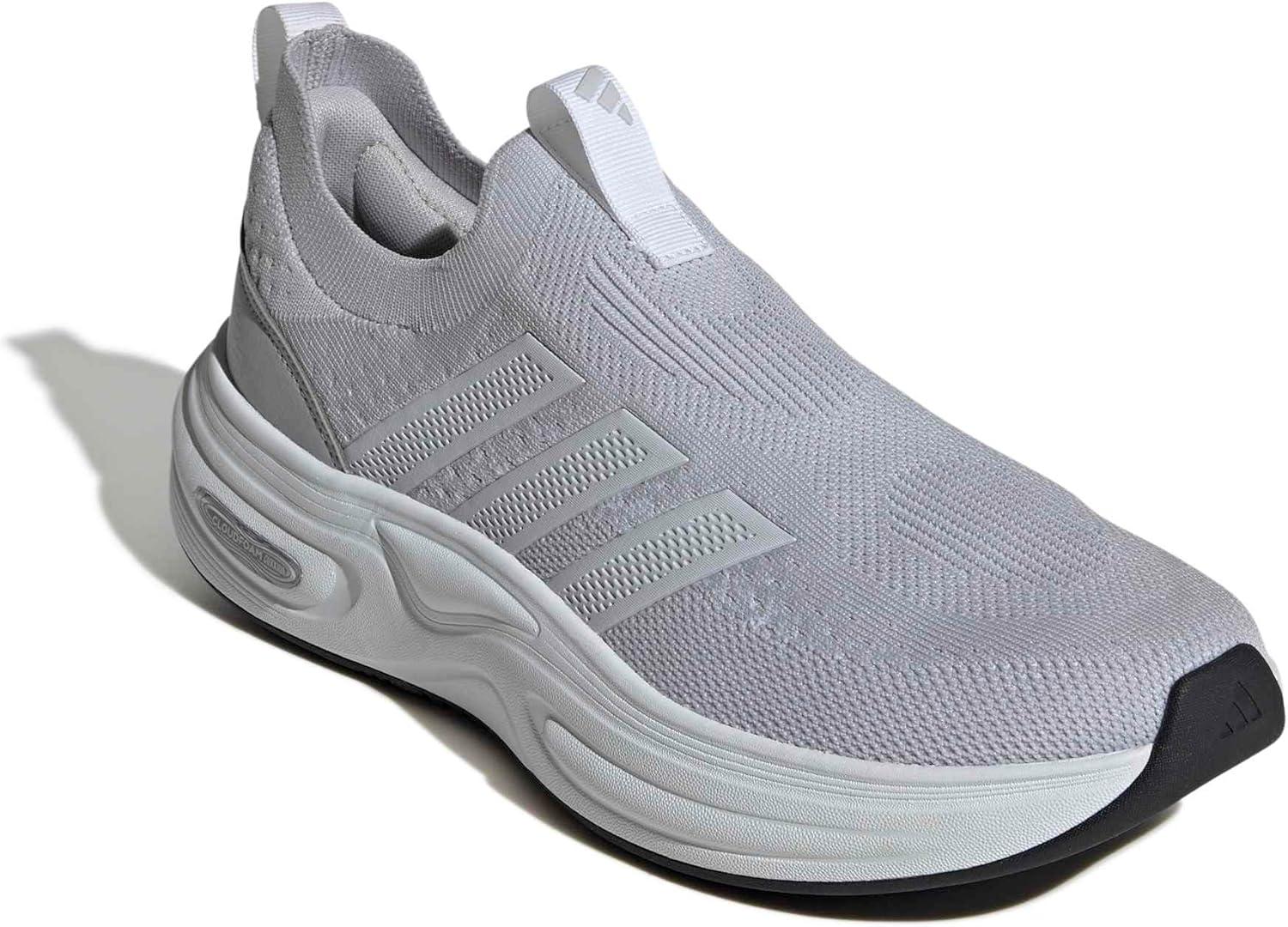 image:imageadidas Mens Cloudfoam Cuxxion SockSolid GreyDash GreyWhite