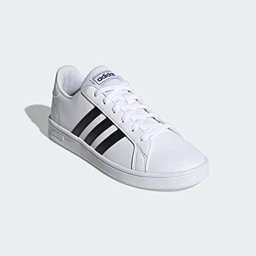 image:imageadidas Unisex Child Grand Court Sneaker US Toddler Unisex ChildCloud WhiteCore BlackCloud White