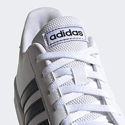 image:imageadidas Unisex Child Grand Court Sneaker US Toddler Unisex ChildCloud WhiteCore BlackCloud White