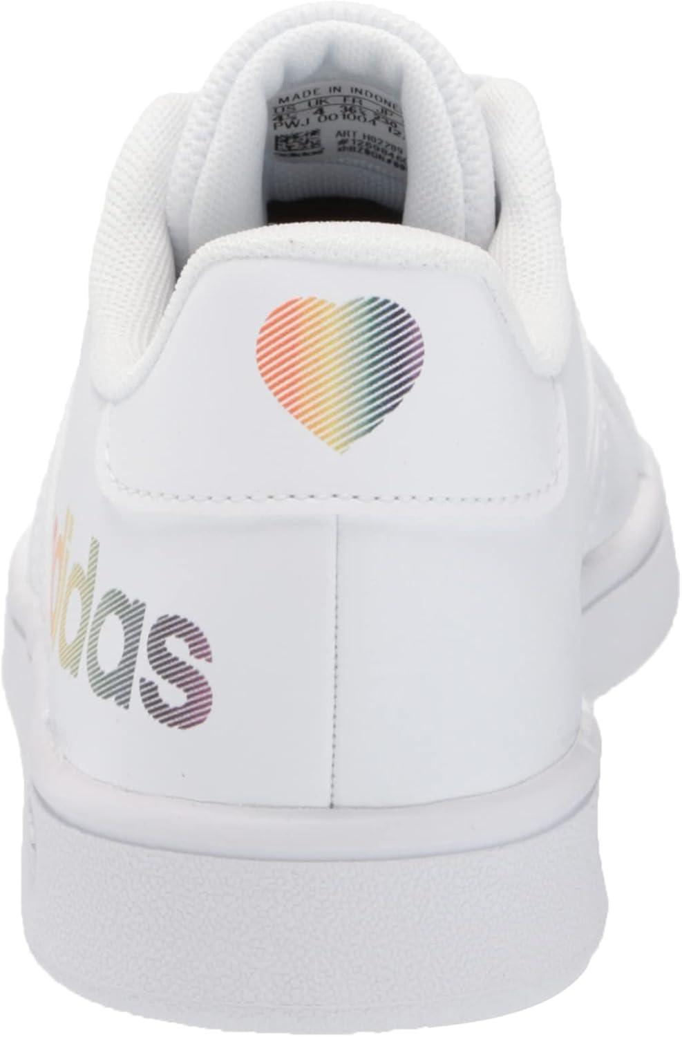 image:imageadidas Unisex Child Grand Court Sneaker US Toddler Unisex ChildWhiteWhiteBlack