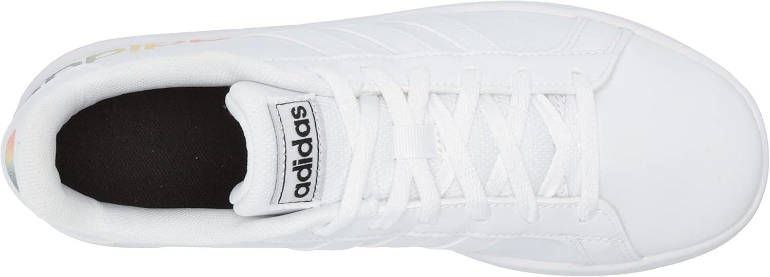 image:imageadidas Unisex Child Grand Court Sneaker US Toddler Unisex ChildWhiteWhiteBlack