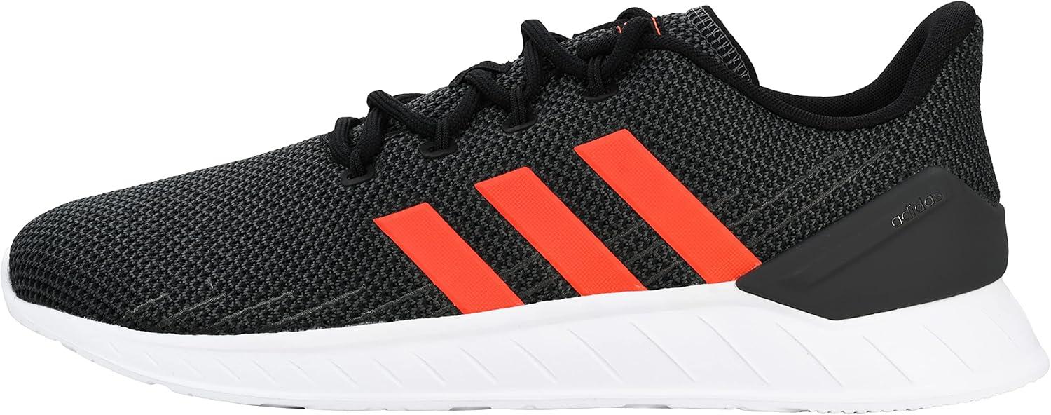 image:imageadidas UnisexChild Questar Flow Running ShoeBlackCarbonSolar Red