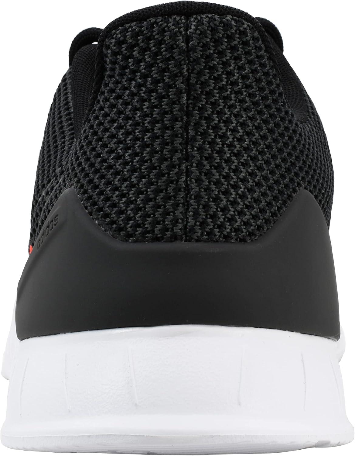 image:imageadidas UnisexChild Questar Flow Running ShoeBlackCarbonSolar Red