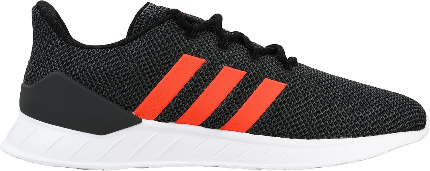 image:imageadidas UnisexChild Questar Flow Running ShoeBlackCarbonSolar Red