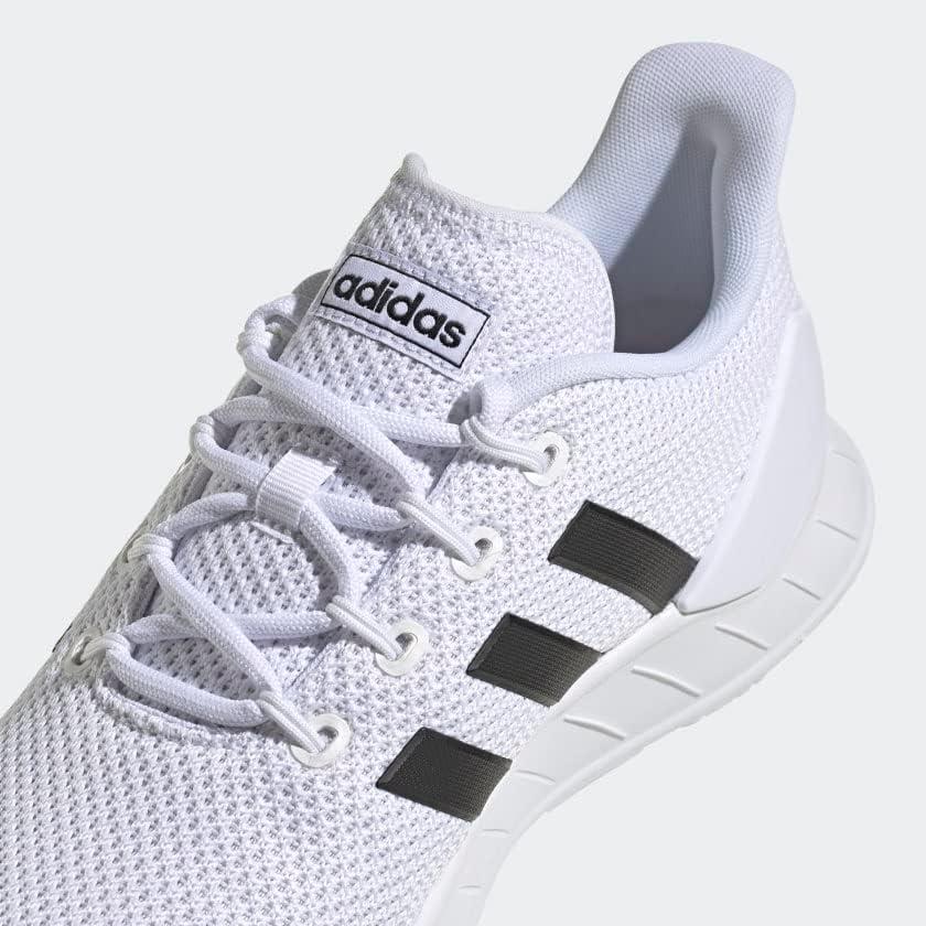 image:imageadidas UnisexChild Questar Flow Running ShoeWhiteBlackGrey