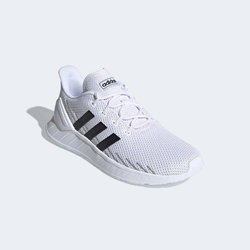 image:imageadidas UnisexChild Questar Flow Running ShoeWhiteBlackGrey