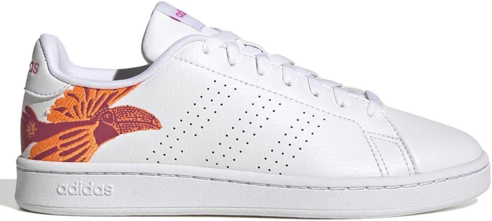 image:imageadidas Womens Advantage Eco SneakerFtwr WhiteScreaming PinkFtwr White